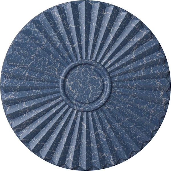 Ekena Millwork Shakuras Ceiling Medallion (For Canopies up to 5"), 19 3/4"OD x 1 3/8"P, Americana Crackle CM20SHAMC - main